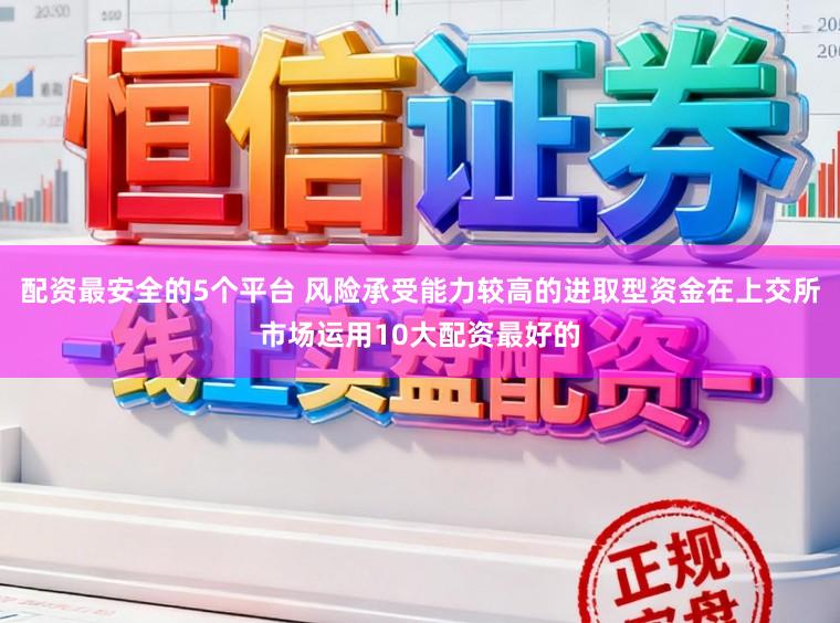 配资最安全的5个平台 风险承受能力较高的进取型资金在上交所市场运用10大配资最好的