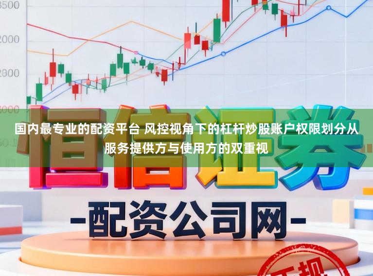 国内最专业的配资平台 风控视角下的杠杆炒股账户权限划分从服务提供方与使用方的双重视