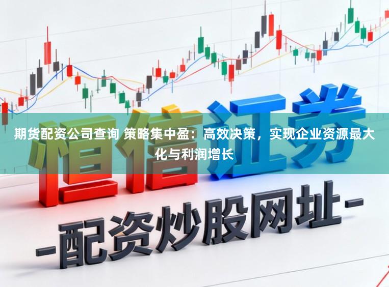期货配资公司查询 策略集中盈：高效决策，实现企业资源最大化与利润增长